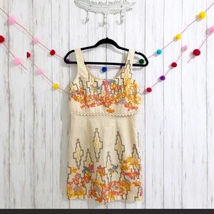 Free People Big Bang metallic dress size 2